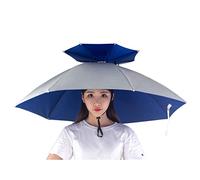 JSNZMTSBD Chapeau de Parasol Pliable,Chapeau Parapluie,Chapeaux de Parapluie avec Bandeélastique,Convient pour la pêche,la Plage,Les voyages-G95cm
