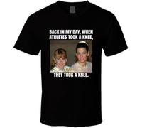 JSONBS Back in My Day When Athletes Took A Knee They Took A Knee Tonya Harding T Shirt BlackXX-LargeBlackXXL