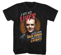 JSONBS Silence of The Lambs Movie Film Serial Killer Anthony Hopkins Adult T-Shirt 8 BlackLargeBlackL