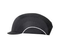 JSP A1+ Casquette Anti-Heurt Légère, Visière 2,5 cm, Noir | Casquette anti-heurt légère pour logistique, entrepôt et industrie sans casque de chantier. EN 812.