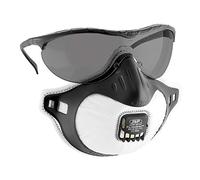 JSP Asg134-125-800 Filtre Spec spectacle, Noir/fumé Fmp3 V