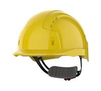 JSP Casque de sécurité crémaillère Non-ventilé EVOLite Jaune - Protection EPI