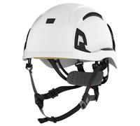 JSP Casque de sécurité crémaillère ventilé EVO ALTA Baseworker Blanc