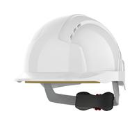 JSP Casque de sécurité crémaillère ventilé EVOLite Blanc - Protection EPI