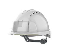 JSP Protection Casque Evo®2 Badge – ventilé – serrage glissière – Blanc (APB030-000-100)