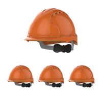 JSP Evo®3 Revolution Casque de Roue à cliquet, ventilé, Orange (AJF170-000-800) (Lot de 4)