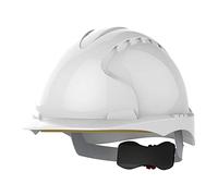 JSP EVO3 Comfort Plus Casque de Chantier, Non Ventilé, Molette