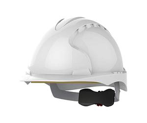 JSP EVO3 Comfort Plus Casque de Chantier, Non Ventilé, Molette