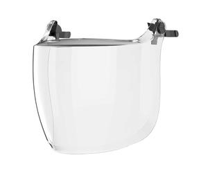 JSP EVOGUARD C1 Visière Industrielle - Transparente - Protection des Yeux et du Visage - Écran Facial Compatible Casques et Demi-Masques JSP - Pour Découpe, Maintenance et Meulage - EN 166 & EN 172