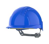 JSP EVOlite Casque Ultra Léger, Ventilé, Cliquet Coulissant, Bleu