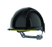 JSP EVOlite Casque Ultra Léger, Ventilé, Cliquet Coulissant, Noir