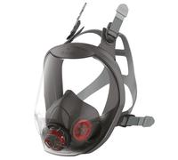 JSP FORCE 10 Typhoon Masque Respiratoire Complet Medium - Réutilisable - Compatible Filtres PressToCheck™ - Protection Poussières, Vapeurs, Gaz - Bricolage, Industrie - Sans Filtre - EN136