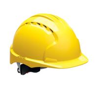 JSP JSP Casque de protection EVO3 avec fermeture à vis, EN 397, jaune Quantité:1