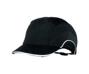 JSP JSP Casquette de protection, visière 7 cm, noire Quantité:1