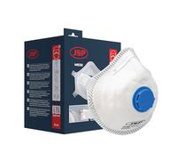 JSP M632 Masque FFP3 avec Valve (10 Pièces) - Masque Anti Poussière - Protection Poussières Fines, Silice Cristalline, Moisissures, Aérosols, Virus - Bricolage & Industrie - EN 149