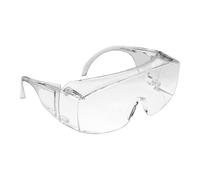 JSP M9300 Sur-Lunettes Verre Transparent pour Verres Correcteurs, EN 166 | Ajustement généreux sur verres correcteurs avec protection anti-impact fiable. EN 166 certifié.