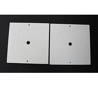 JSP Manufacturing 25,4 x 25,4 cm - Couvercle de remplacement pour Hayward SPX1082E SP1082 (2, Blanc)