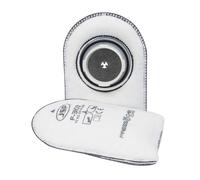 JSP Paire de cartouches Press to Check P3 compact avec charbon actif - Protection EPI