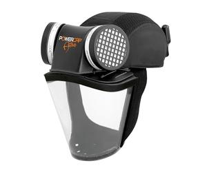 JSP POWERCAP ACTIVE PAPR Masque Respiratoire Ventilé - Avec Filtre - Batterie 8h & USB - Protection Tête - Anti Poussière & Particules - Travaux du Bois, Bricolage - EN12941 & EN812
