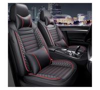 JSRVQKMS Complet Housses Siège pour Civic pour City pour CRV pour Crosstour pour Jazz pour Odyssey pour AVezel Accessoires Protection Housse Coussin Siège Auto(Black Red 5 Seat,A)