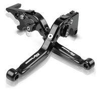 JSRVQKMS Embrayage De Frein De Moto pour Suzuki SV1000 SV 1000 S SV 1000 S SV1000 S 2003-2005 2006 2007 Moto Leviers Frein d'embrayage Pliables Extensibles Pièces Modification(4)