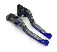 JSRVQKMS Levier d'embrayage De Frein pour FZS 1000 FZS1000 pour Fazer 2001 2002 2003 2004 2005 Moto CNC Réglable Pliant Extensible Leviers d'embrayage De Frein(11)