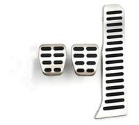 JSRVQKMS Pédale d'embrayage Voiture pour Audi pour A3 8P Mk2 2004-2013 Plaquette De Frein en Acier Inoxydable Antidérapant sans Perçage Repose-Pied Couvercle De Pédale Pièces