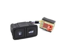 JSRVQKMS Poignée De Porte pour Hyundai pour Sonata YF I45 2011-2014 Actionneur De Hayon Interrupteur Couvercle Coffre Bouton Déverrouillage D'ouverture Porte Carburant(Black)