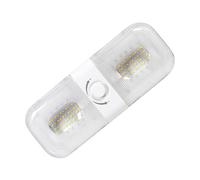 JSRVQKMS Voiture Intérieur Dôme Lumières Lampe De Lecture Pour Camping-car 12/24V 120LED Avec Interrupteur Plafonnier Tricolore Variable Tem Intérieure À Intensité(B-clear)