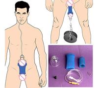JSSMATE Élargissement Penis Extender Medical Gratuit, Tension d'amélioration Masculine de la pompe à pénis/Agrandisseur (L CUP SIZE3.9CM, L CUP SIZE3.9CM)