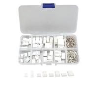 JST XH 2,54 mm Pas Mâle Femelle Boîtier 2 3 4 5 Broches Connecteurs Prises avec Bornes Compatible XH2.54mm Kit Connecteur