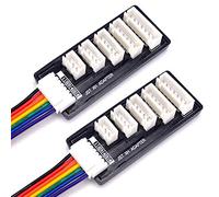 JST-XH Balance Board, B6-Carte de Charge Parallèle Lot de 2, pour Chargeur d'équilibre JST-XH pour Charge de Batterie Lipo RC, Carte d'Extension de Charge, Carte de Charge LiPo 2S-6S