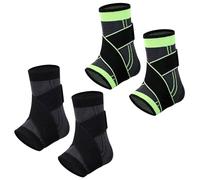 JSTHHTT 2 Paires Attelle Cheville Sport, Chevillere Entorse Support de Cheville de la Cheville Réglable Protection pour Homme Ligamentaire Entorses Blessures, Convient à la Cheville Droite et Gauche