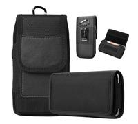 JSTHHTT 2 Pièces Pochette Ceinture Telephone Portable, Étui de Ceinture Pochette Téléphone Holster with Belt Clip, Sacoche Ceinture Homme Multi-Usages Utilitaire Molle Poche Taille Sac