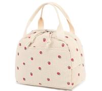 JSTHHTT 9.5L Sac Isotherme Repas, Sac à Lunch Isolé En éTanche, Lunch Box ImperméAble Portable Isotherme, Petit Panier Repas Pour Bureau, Travail, éTudiants, DéJeuner