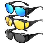 JSTHHTT Lunettes De Soleil PolariséEs Pour Homme Et Femme, Lunettes De Soleil Tendance CarréEs Unisexe Protection Uv400, Pour Cyclisme, PêChe Sports, La Conduite, Les Voyages Et Les FêTes