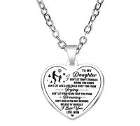Jstud Collier avec plaque d'identité pour chien « To My Son » de Dad Mom Never Forget How Much I Love You, 34X33MM, Acier inoxydable, Pas de gemme