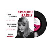 Françoise Hardy - J'suis d'accord / Tous les garçons et les filles de mon âge - Vinyle 7" (Italie)