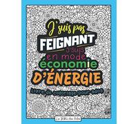 J'suis pas Feignant J'suis en mode Économie d'énergie: Livre de Coloriage Drôle et Décalé | Idéal Cadeau pour Ado Garçon de 12 à 17 ans | Phrases Humour à Colorier Mandala | Grand Format 21x28cm