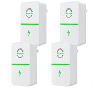 JSvsza Économie D'énergie, 28KW Home Electricity Saving Box Energy Saver Stabilise la Tension 90-250V avec Condensateur, 4pack