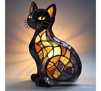 JSvsza Lampe Corgi et lampe carlin-Lampe de Chevet Carlin LED USB & Sculpture Décorative en Résine Artistique - Éclairage Doux pour Salon/Chambre, pour les amateurs de chiens (Cat B)