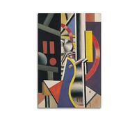 JSWLQ Poster d'artistes Fernand Leger (Around Us) - Décoration murale - Décoration d'intérieur - 30 x 45 cm