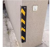 JSY Mur Corner Guard Protection d'angle mural for Garages de stationnement, protection d'angle murale réfléchissante avec bandes jaunes, protection d'angle en caoutchouc en forme de L pour Stationneme