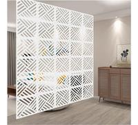 JSY Panneau de décoration en Bois et Plastique ajouré, cloison de séparation for écrans de Chambre à Coucher, Salon, Bureau, Magasin Séparateur de pièce Suspendu (Color : Wood Colour, Size : 29cm-25