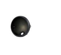 JSYALMSLW Phare Avant Moto DOT E9 7 Pouces Avec Phare À LED À Œil Coudé Boîtier 7 Pouces Anneau Garniture Seau Support Montage Phare 7 Phares avant pour moto(Housing only10)