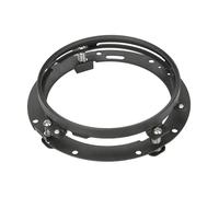 JSYALMSLW Phare Avant Moto DOT E9 7 Pouces Avec Phare À LED À Œil Coudé Boîtier 7 Pouces Anneau Garniture Seau Support Montage Phare 7 Phares avant pour moto(Brackets only8)