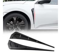 JSYDMA Autocollant décoratif pour Ventilation d'air,Compatible pour VW Golf Polo 5 6 7 8, pièces Automobiles,Black