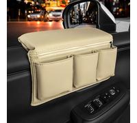 JSYDMA Boîte de Rangement pour accoudoir de Voiture,Compatible pour Skoda Octavia Hatchback Estate,Accessoires de Voiture,Beige