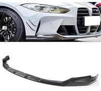 JSYDMA Lame de Pare-Chocs Avant, Convient pour BMW G80 M3 G82 G83 M4 2021 2022 2023 2024, becquet Avant de Voiture,2-Carbon Fiber Look