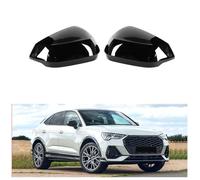 JSYDMA Voiture Coque Rétroviseur pour Audi Q3 F3 Q3L 2019-2022, Accessoires Voiture Rétroviseur Couvercles Garniture, Installation Facile,B-Painted Black